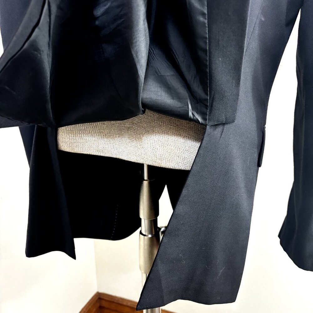 Stile Benetton Sport Coat Blazer 50 EU/40-41 US‎ Wool Blend Slim Fit Suit Jacket - Picture 10 of 14